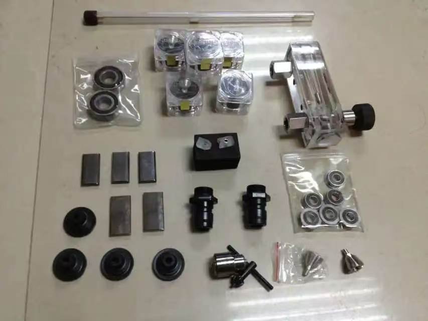 EDM conductive block power feed contact