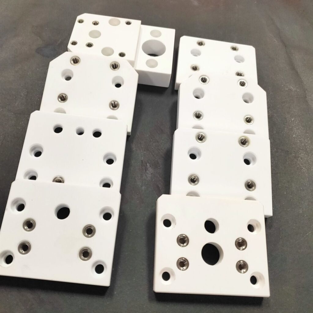 EDM ceramic insulation plate for slow wire cut EDM machine