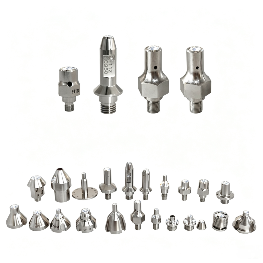 EDM diamond wire guide water nozzle for Sodick Mitsubishi Charmilles wire cut machine