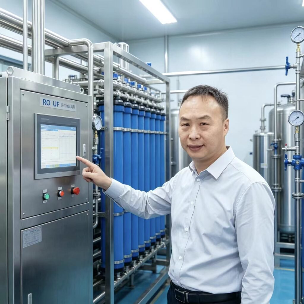 Industrial RO EDI water treatment system